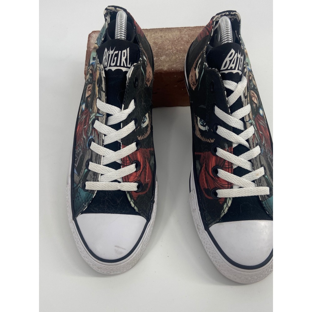 Converse All Star Chuck Taylor Low Top DC Comics Batgirl‎ Sneakers M-7/W-9 - Picture 13 of 16